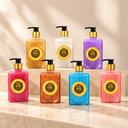 Hand & Body Wash Collection — 7 × 500 mL Bottle Bundle