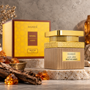 Rich oud. Golden amber. A timeless Arabian fragrance ritual.

Premium Arabian Home Fragrance • Made in UAE • Traditional Muattar Bakhoor • 50g

Some home fragrances fill a room. Others transform its atmosphere.

Muattar Oud Amber Bakhoor