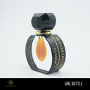 Sandalwood perfume oil with warm spicy undertones luxury bottle